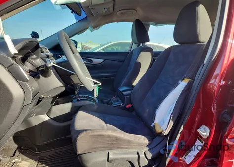 2015 Nissan Rogue S z USA, uszkodzony, nr VIN KNMAT2MT5FP586996